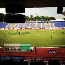 It is used mostly for football matches but also has facilities for athletics. Stadium Uitm Stadionlaufbahn In Shah Alam