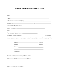 Our notary service brings many benefits. Printable Child Travel Consent Form Pdf Fill Online Printable Fillable Blank Pdffiller