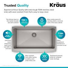 kraus standart pro farmhouse apron