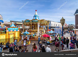 San Francisco Usa December 2016 Pier Stores Carousel