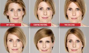 How To Take Five Years Off Your Face Just By Changing Your Parting Parting Hair Change Hair Damp Hair Styles