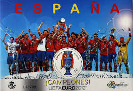 Campeones de un mundial siendo anfitrión uruguay 1930. Sello Campeones Uefa Euro 2012 Sellos Filatelicos De Espana