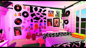 One room consists of gaming desks, couches, and a bed. Indie Aesthetic Bloxburg Room Part 1 Artofit