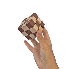 This is the solution to a fun wooden cube puzzle where each piece is connected using a string. Snake Cube Puzzle Can You Solve The Cube
