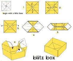 Easy Origami Box Printable Origami Instructions Origami Box Easy Origami Easy
