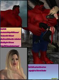 Ms. Marvel vs Red Hulk- The Return of Red Hulk free Porn Comic | HD Porn  Comics