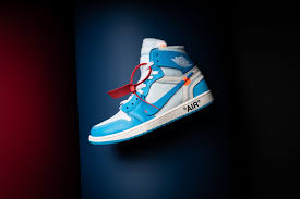 Air Jordan 1 Retro High Off White Unc Aq0818 148 In 2020 Jordan Shoes Wallpaper Air Jordans Jordan 1 Retro High