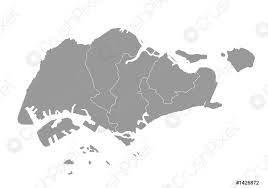 Über 7 millionen englischsprachige bücher. Singapore Map High Detailkarte Von Singapore Auf Weissem Hintergrund Stock Vektorgrafi Crushpixel