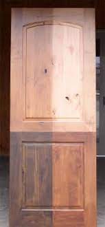 Black steel rolling track system is easy to assemble and attach to wall using supplied trim board. Rustic Knotty Alder Doors At Wholesale Prices Alder Doors Knotty Alder Doors Stained Doors