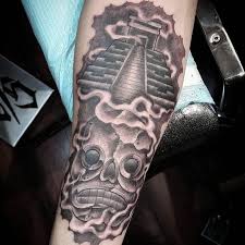 105 Symbolische Maya Tattoo Designs Verschmelzung Alter Kunst Mit Modernen Tattoos Modern Tattoos Mayan Tattoos Tattoos