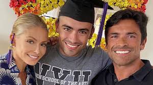 Kelly ripa, mark consuelos with their children | michael tran/filmmagic. Kelly Ripa Mark Consuelos And Their Kids Are Quarantining In The Caribbean Entertainment Tonight