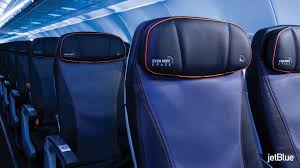 Jetblue Airbus A320 200 Restyled Interior Cabin Seats Standard Plug And Usb Outlet With Rockw Fleet Airbus Jetblue