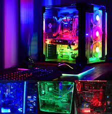 A black light is a type of lamp that emits primarily ultraviolet light and very little visible light. Rgb Led Strip Light Full Kit For Pc Computer Case Sata Power Supply Interface Remote Control Color Led Strips Aliexpress