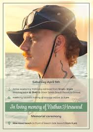 Nathan memorial ceremonies today, join if touched