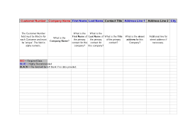 Download a free customer list spreadsheet template for excel. 50 Free Customer List Templates Excel Word á… Templatelab