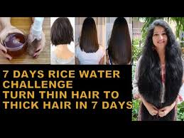 Stop dying your hair for a while. 7 Days Rice Water Challenge How To Grow Hair 3 Inches In 7 Days 4xthicker Stop Hair Fall In A Day Youtube