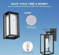 ledmo Exterior Wall Lights LED Beads 1800LM Outdoor Lights ...