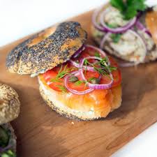 Bagels And Fish Are A Marriage Made In New York Food New York Bagel Best Bagels