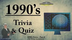 Aug 24, 2020 · these are the best '90s trivia questions and answers. History Of The 1990 S Trivia Quiz 4 Youtube