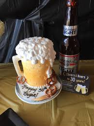 30th Birthday Cake For Him Beer Beer Birthday Party Cake See More Party Ideas At Catchmyparty Com Beer Birthday Party Birthday Cake For Him Beer Party Decorations
