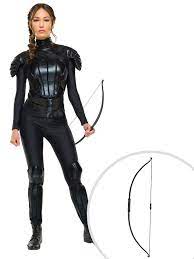 Katniss everdeen costume (product page). Mockingjay The Hunger Games Katniss Everdeen Adult Costume And The Katniss Everdeen Hunger Games Bow Walmart Com Walmart Com