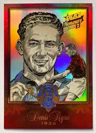 1953 VFL Argus Football Portraits, Card Jack Gaffney #53 Fitzroy