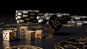 Tải miễn phí Hình Minh Họa Xúc Xắc Chơi Game Vui Nhộn được Minh Họa 3d Kết  Xuất Của Bộ Bài Chip Và Màu đen Với Các điểm Nhấn Màu Vàng Nền |