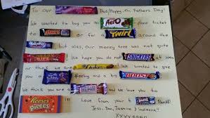 Birthday Gift For Father In Law Candy Chocolate Bar Letter I Made For My Father In Law For Fathers Day With Aussie Choccies And Lollies Mum Birthday Gift Chocolate Card Chocolate Bar Card