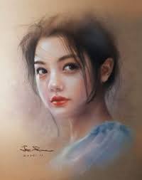 Face portrait 3 By : Lea Chang Taiwanese