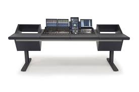 Receptionist desks desks & computer tables : Argosy Eclipse Desk For Avid S4 4 Foot Wide Console System Pro Audio La