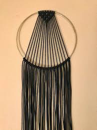 Black And White Macrame Wall Hanging Macrame Pattern 3 For 1 Digital Pdf Beginner Tutorial Etsy Macrame Patterns Macrame Wall Hanging Diy Macrame Wall Hanging Patterns