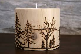 Candle 2 Wood Burning Crafts Wood Christmas Ornaments Wood Burning Art