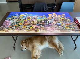 There are 8384 puzzle table top for sale on etsy, and they cost $141.66 on average. Thinks Wife On Twitter 4 000 Piece Puzzle Done Look At Kopi Snoozing