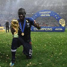 N'golo kante has been named in fifa 20's toty for the third consecutive year. N Golo Kante On Twitter World Champion Fiersdetrebleus
