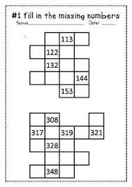 This brain teaser uses logic to reveal a hidden picture by turning numbers into an image. Missing Number Grids Numbers Up To 1000 Number Grid Missing Numbers Math Numbers