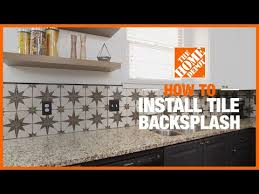 Stone tiles cost far more than ceramic or porcelain. How To Install A Tile Backsplash The Home Depot