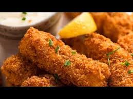 Fish Fingers So Perfectly Golden And Crunchy Hard To Believe They Re Oven Baked Rather Than Fried Breaded White F Fish Finger Oven Baked Fish Oven Fried Fish