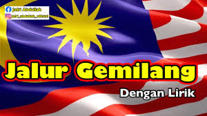 Lirik lagu dan video klip. Lagu Jalur Gemilang Lirik Hd Patriotik Kemerdekaan 31 Ogos 1957 Youtube
