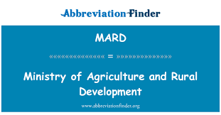 Rural water supply management information system www.rwsmis.com. Mard Definition Ministry Of Agriculture And Rural Development Abbreviation Finder