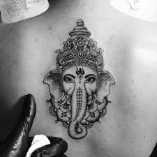 Hindu Tanrisi Fil Dovmesi Ganesha Tattoo Hayvan Dovmeleri Kol Dovmeleri