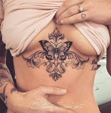 Butterfly Tattoos Chest Tattoos For Women Tattoos For Women Tattoo Designs Foot