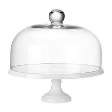 The dome lid keeps your cake fresh. 21 99 Shef White Ceramic Cake Stand And Glass Dome 29cm Diameter Amazon Co Uk Kitchen Home Cake Stand Ceramic Cake Stand Cake Stand With Dome