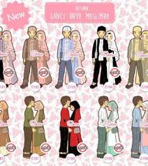 Yang mana seperti kita ketahui bahwa negara ini terkenal dengan. Gambar Kartun Muslimah Couple Romantis