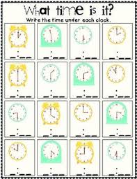 What Time Is It Math School 1st Grade Math Homeschool Math