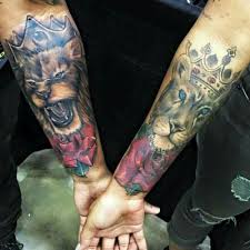 Ideas and styles for lion tattoos 4. 45 Best King And Queen Tattoos Cool Design Ideas 2021 Guide