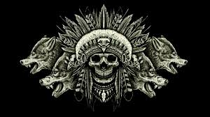 Native american warrior skull tattoos indian warrior skull tattoo best. Native American Indian Skull Tattoo Design Drawing Youtube