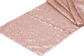 Rose Gold Sequin Table Runner Gold Sequin Table Runner Sequin Table Runner Rose Gold Wedding