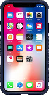 Best Buy Puregear Dualtek Clear Case For Apple Iphone X And Xs Clear Navy Blue 62581pg Iphone Home Screen Layout Whats On My Iphone Iphone Case Design