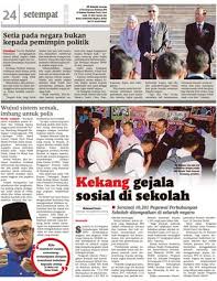 Aku dapat hasil ni dari laman sosial twitter. Isu Semasa Gejala Sosial Di Malaysia