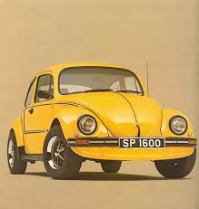 Image result for Rallye Yellow 1975 Volkswagen